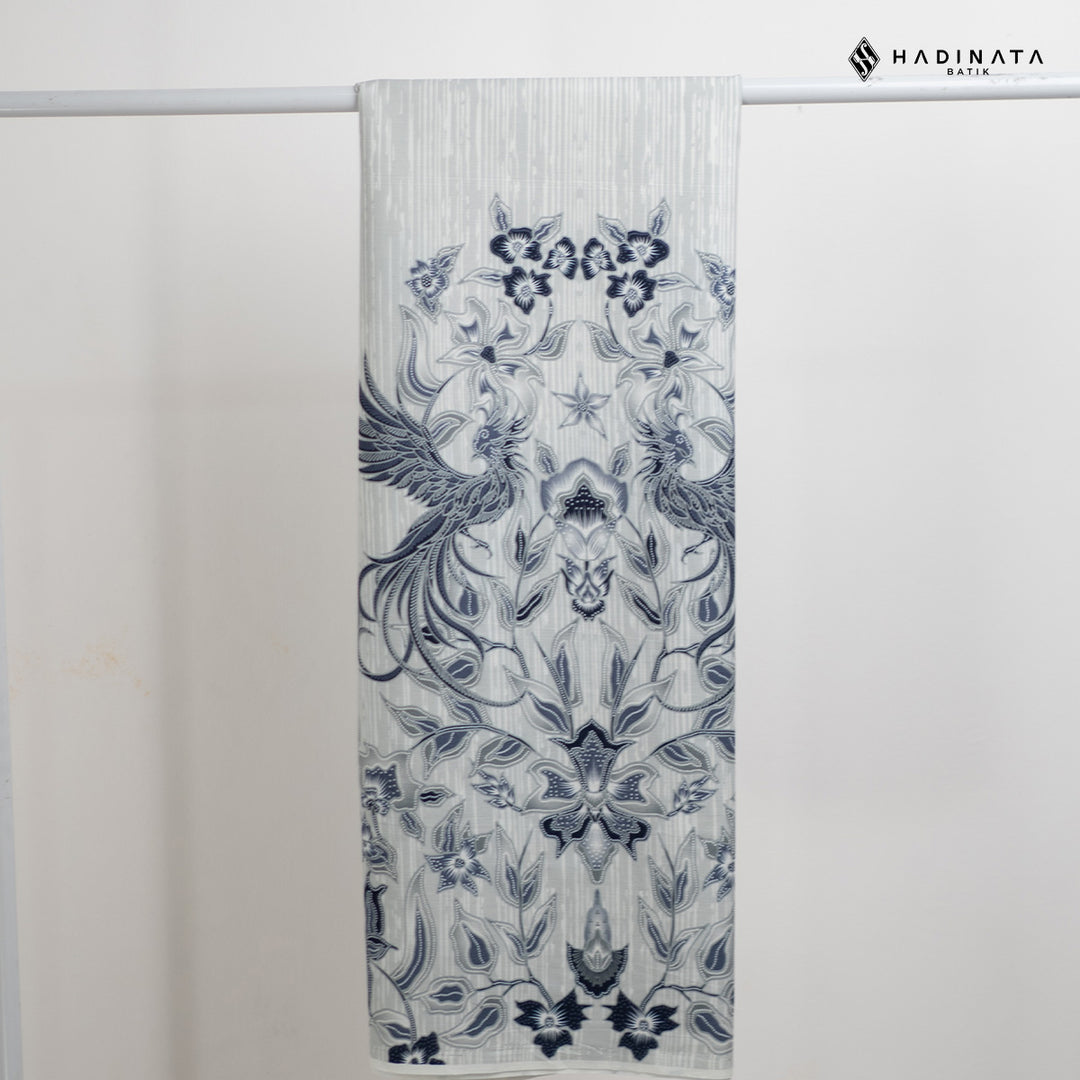 Hadinata Batik Premium Kain Katun Superfine Andaru White