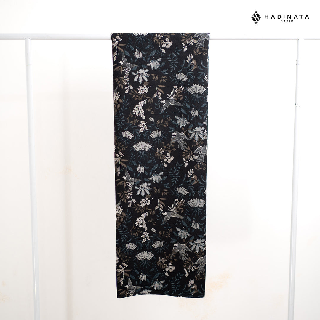 Hadinata Batik Premium Kain Katun Superfine Widuri Black
