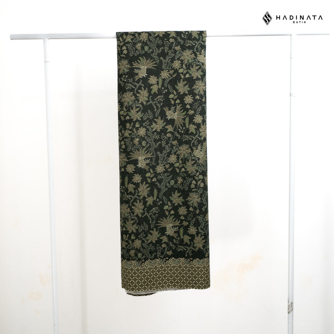 Hadinata Batik Premium Kain Katun Superfine Senandika Green