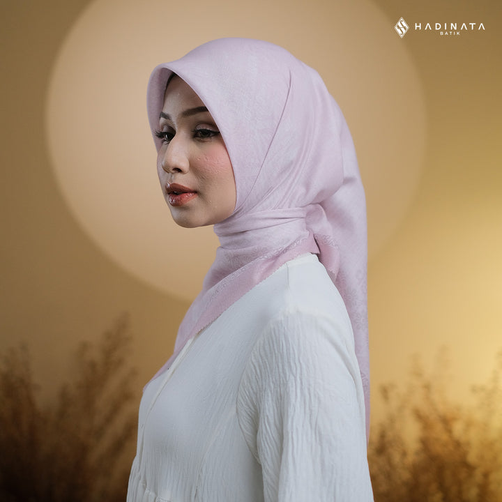 Hadinata Batik Hijab Premium Almyra Pink