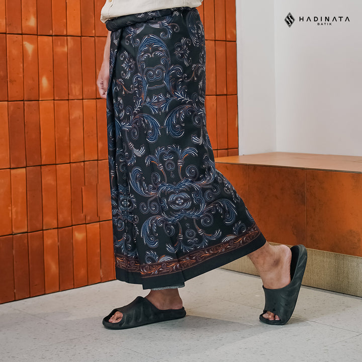 Hadinata Batik Premium Sarung Aizel Black