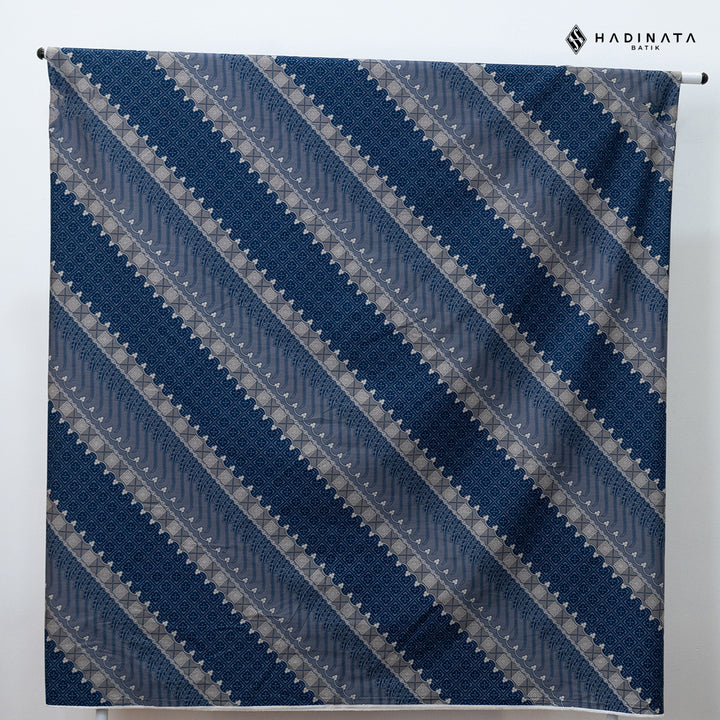 Hadinata Batik Premium Kain Katun Superfine Sarkara Navy