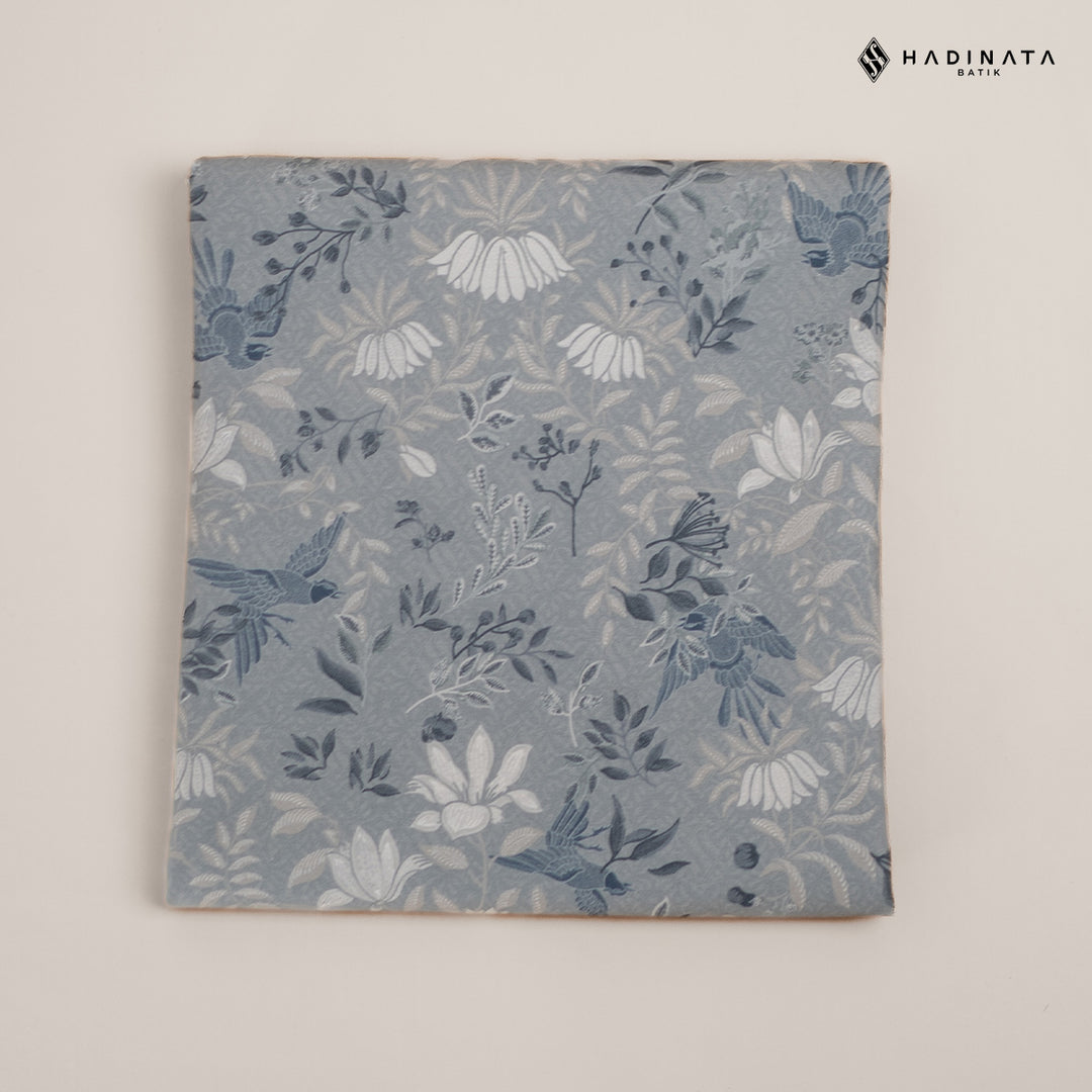 Hadinata Batik Premium Kain Katun Superfine Widuri Grey