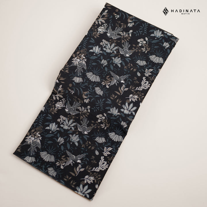 Hadinata Batik Premium Kain Katun Superfine Widuri Black