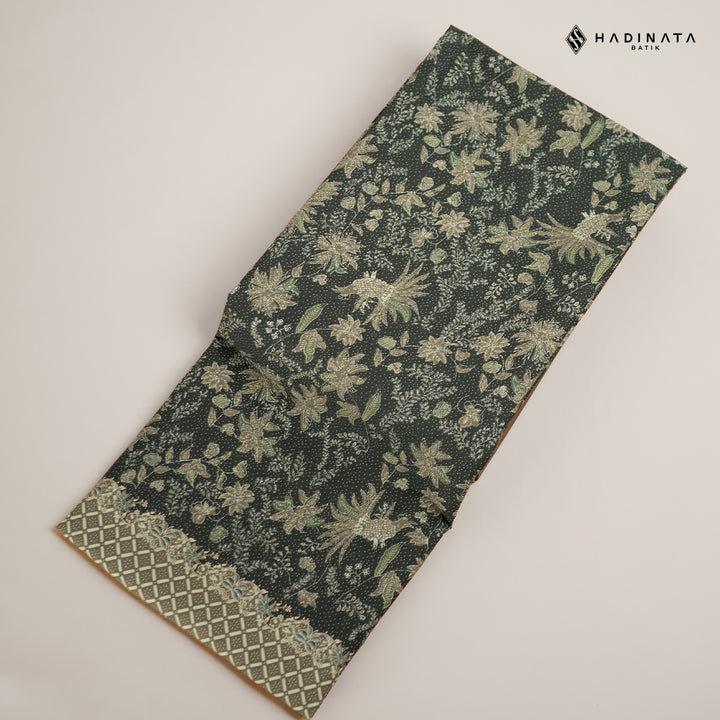 Hadinata Batik Premium Kain Katun Superfine Senandika Green