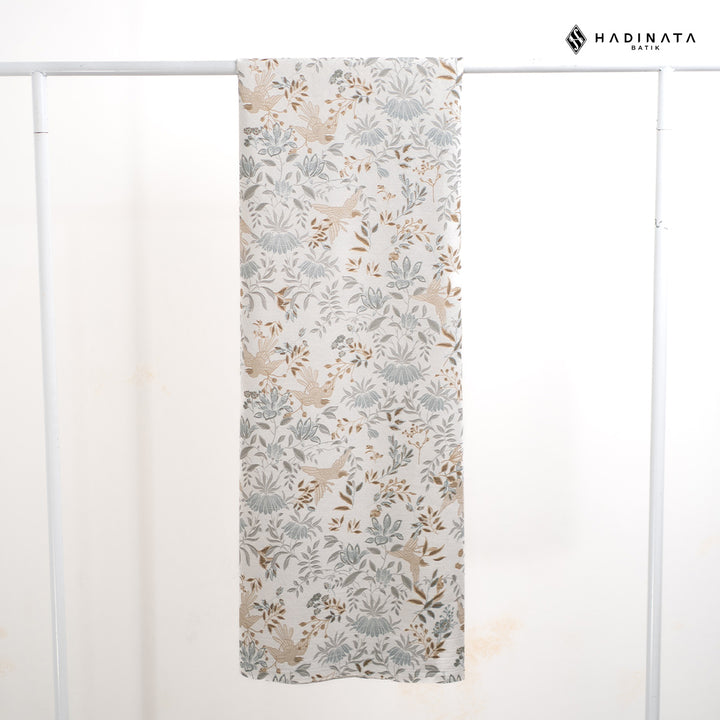 Hadinata Batik Premium Kain Katun Superfine Widuri White