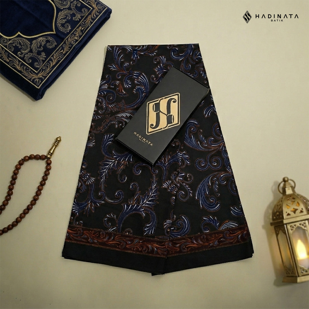 Hadinata Batik Premium Sarung Aizel Black