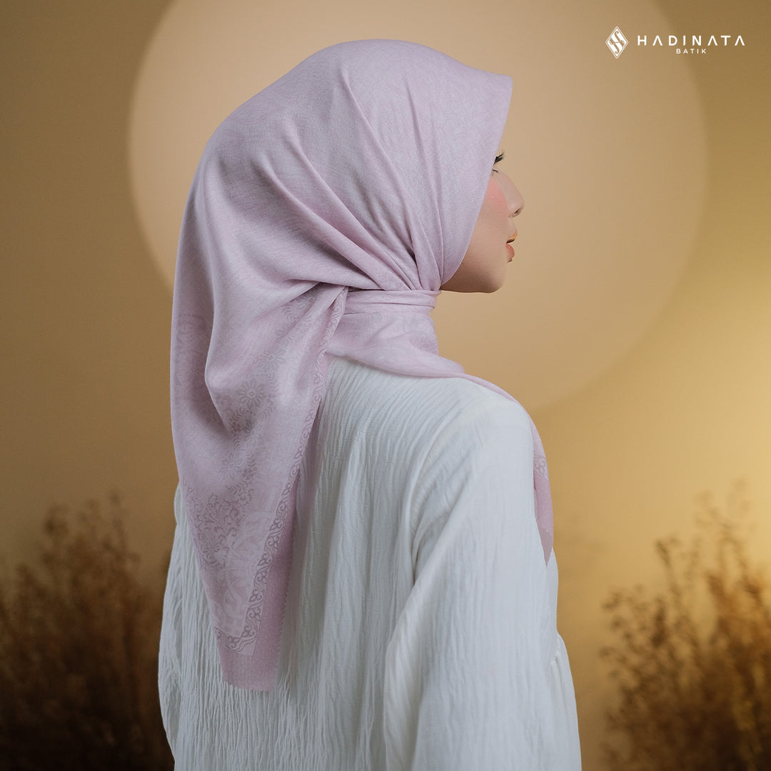 Hadinata Batik Hijab Premium Almyra Pink