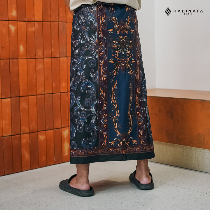 Hadinata Batik Premium Sarung Aizel Black