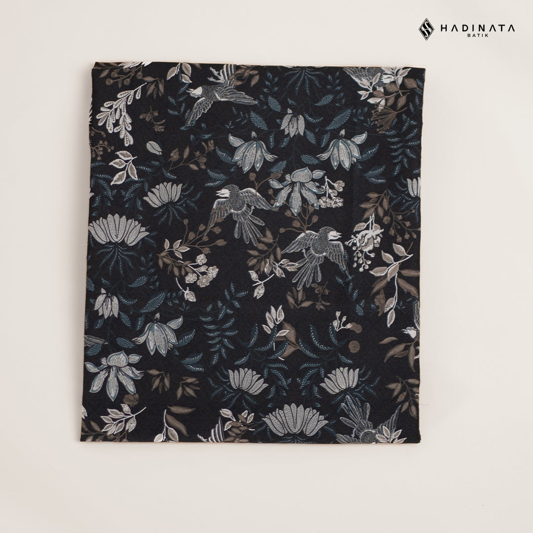 Hadinata Batik Premium Kain Katun Superfine Widuri Black