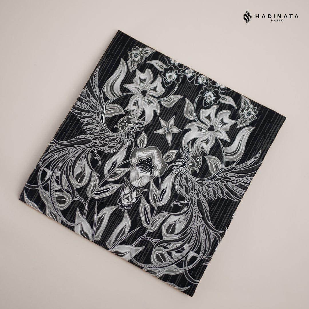 Hadinata Batik Premium Kain Katun Superfine Andaru Black