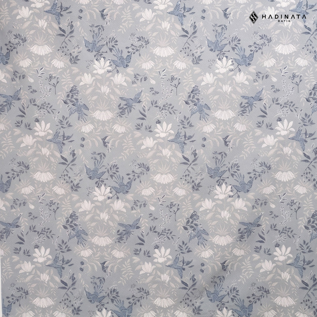 Hadinata Batik Premium Kain Katun Superfine Widuri Grey