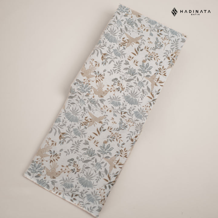 Hadinata Batik Premium Kain Katun Superfine Widuri White