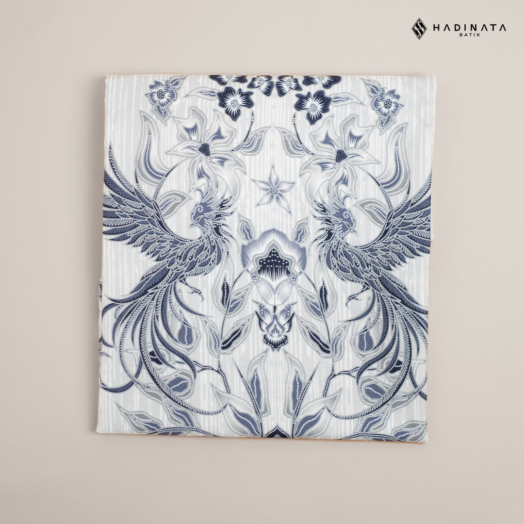 Hadinata Batik Premium Kain Katun Superfine Andaru White