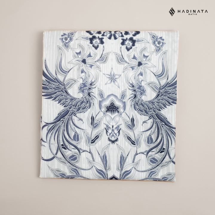 Hadinata Batik Premium Kain Katun Superfine Andaru White