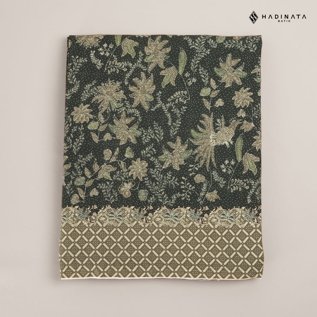 Hadinata Batik Premium Kain Katun Superfine Senandika Green