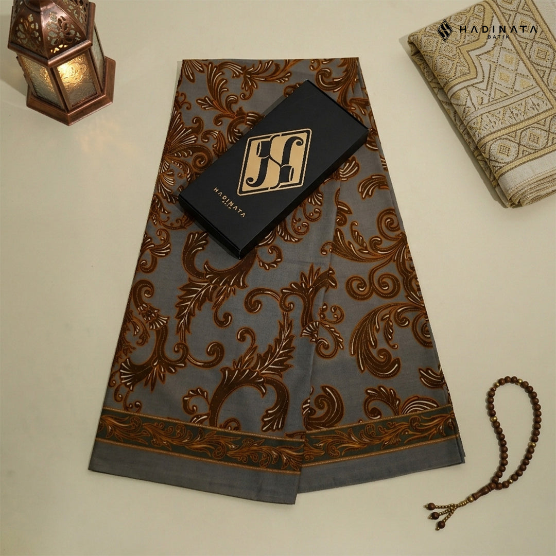 Hadinata Batik Premium Sarung Aizel Grey