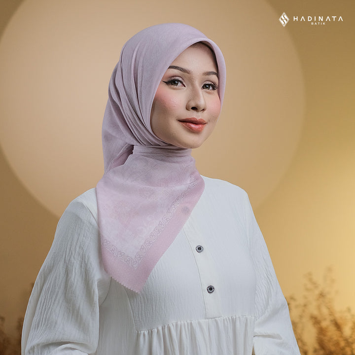 Hadinata Batik Hijab Premium Almyra Pink