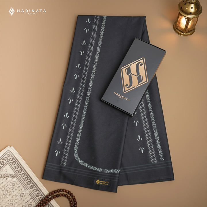 Hadinata Batik Premium Sarung Al Dhafi Black