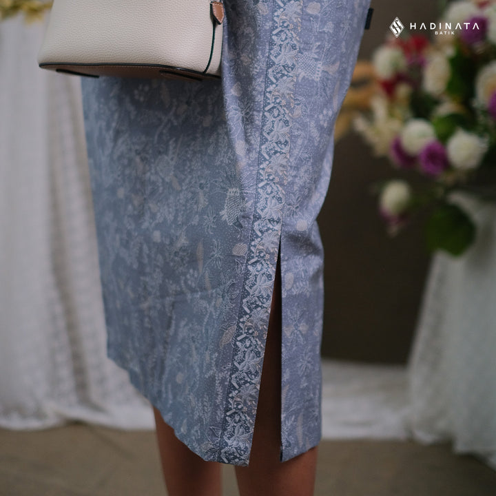 Hadinata Batik Premium Rok Batik Wanita Senandika Grey