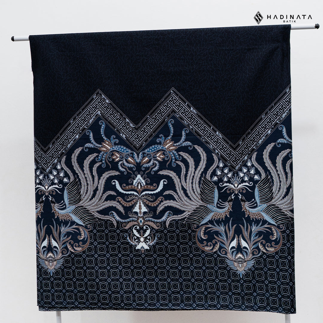 Hadinata Batik Premium Kain Katun Superfine Himaira Navy