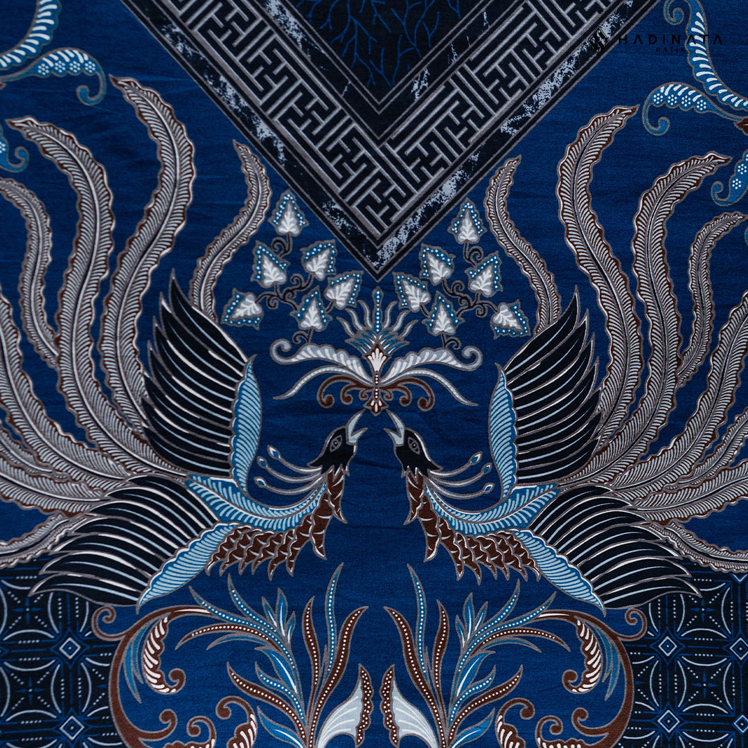 Hadinata Batik Premium Kain Katun Superfine Himaira Blue