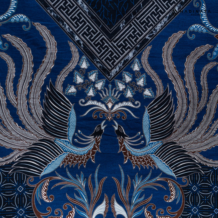 Hadinata Batik Premium Kain Katun Superfine Himaira Blue