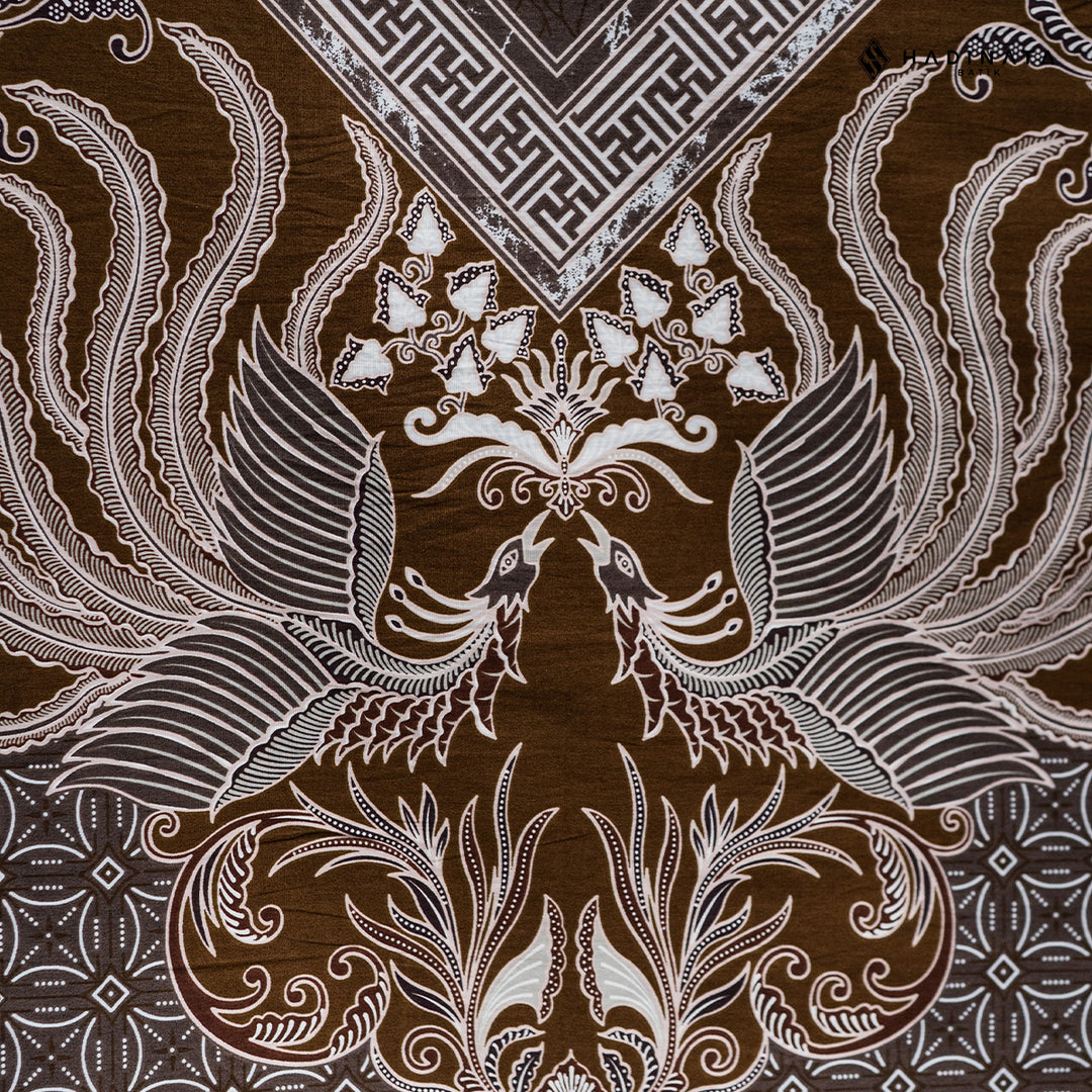 Hadinata Batik Premium Kain Katun Superfine Himaira Brown