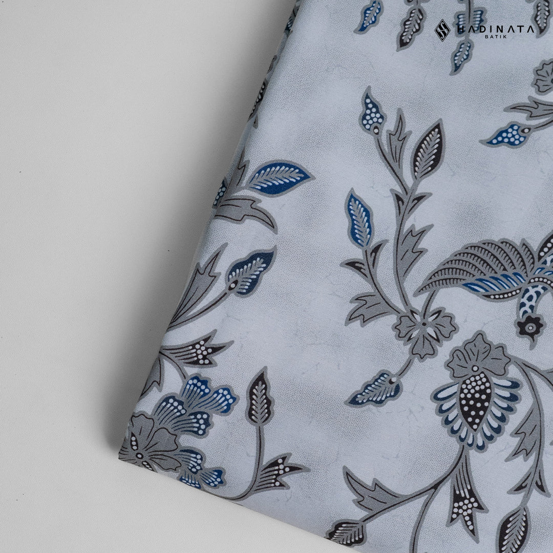 Hadinata Batik Premium Kain Katun Superfine Wihangga Grey