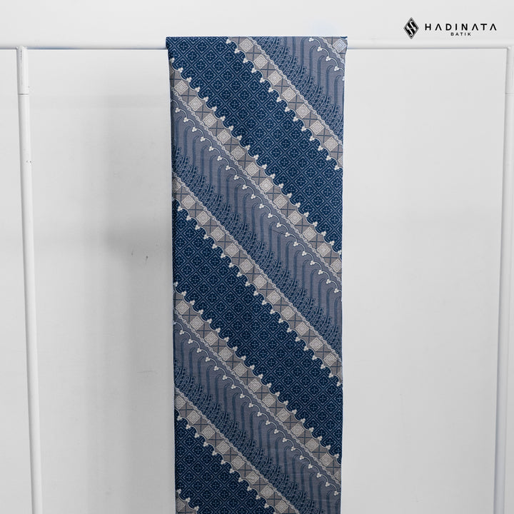 Hadinata Batik Premium Kain Katun Superfine Sarkara Navy