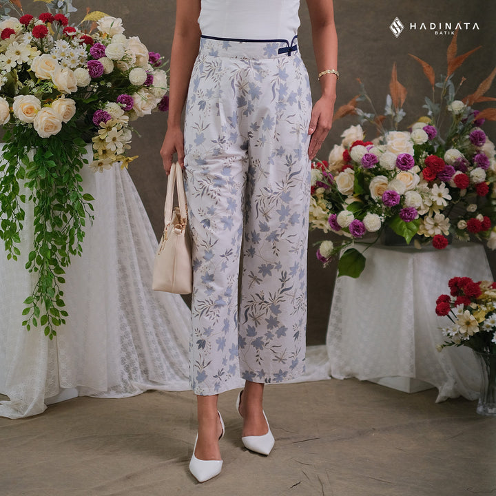 Hadinata Batik Premium Celana Batik Wanita Vidalea White