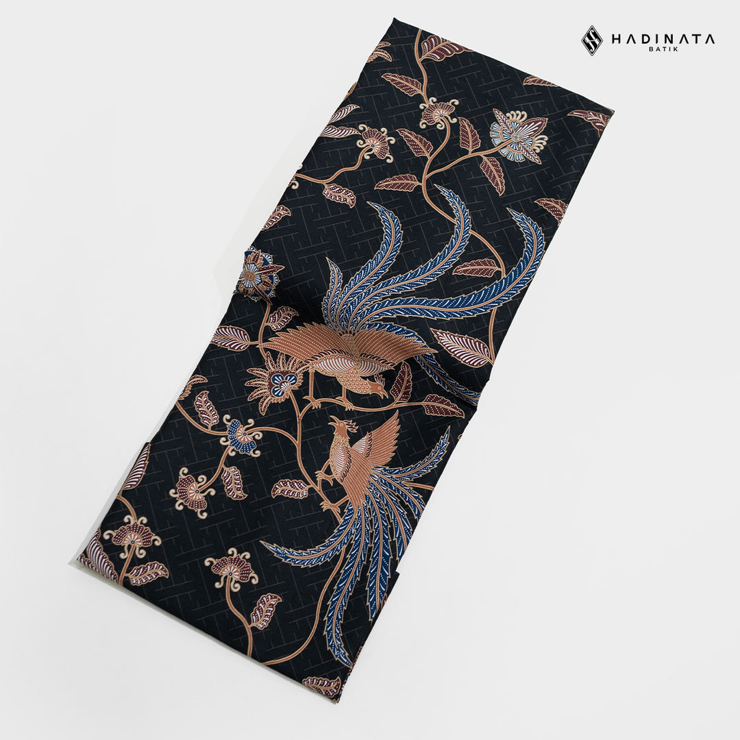 Hadinata Batik Premium Kain Katun Superfine Klarsa Black