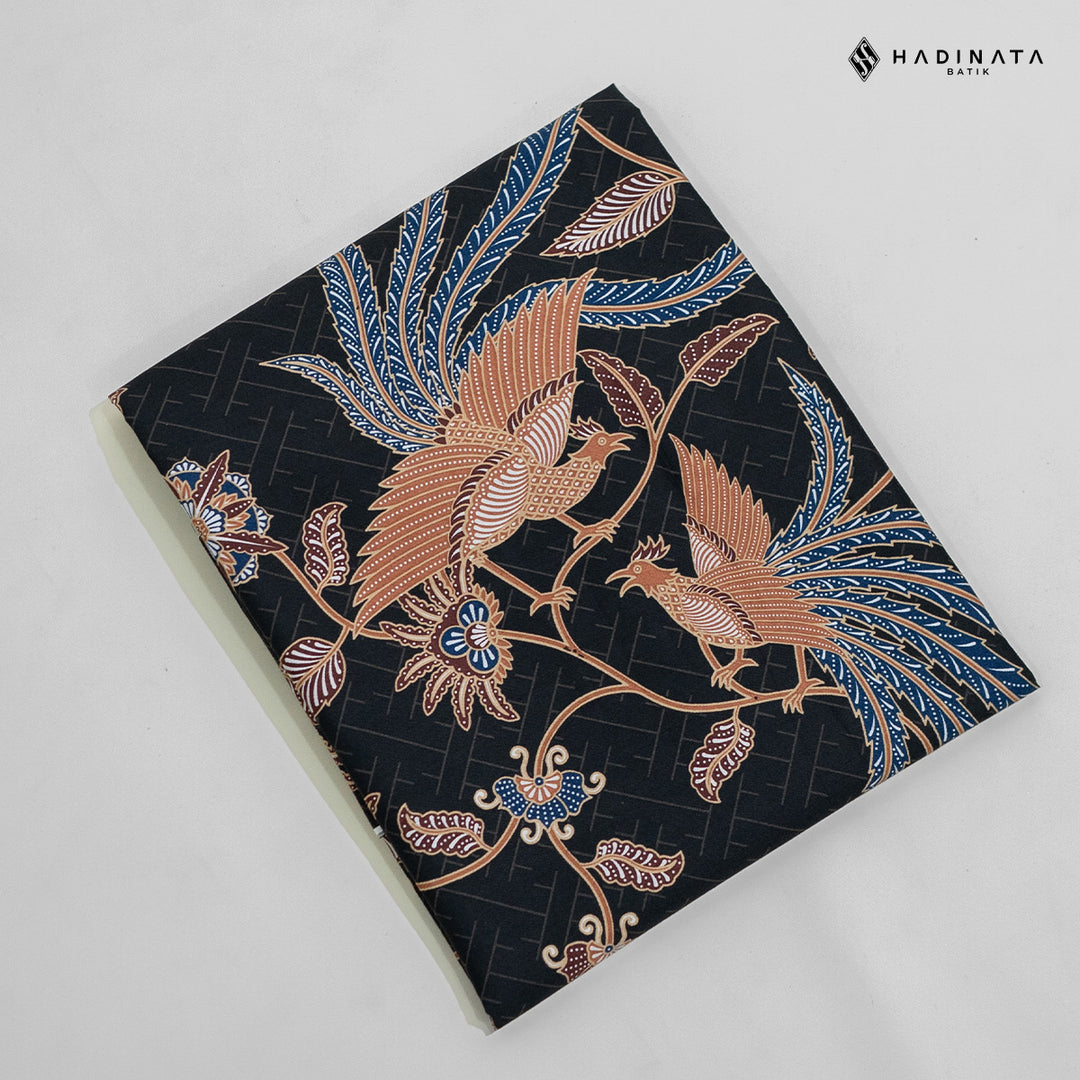 Hadinata Batik Premium Kain Katun Superfine Klarsa Black