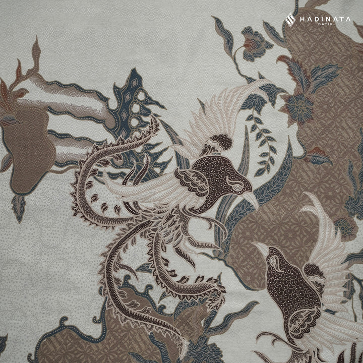 Kain Batik Dobby -  Garudeya Cream