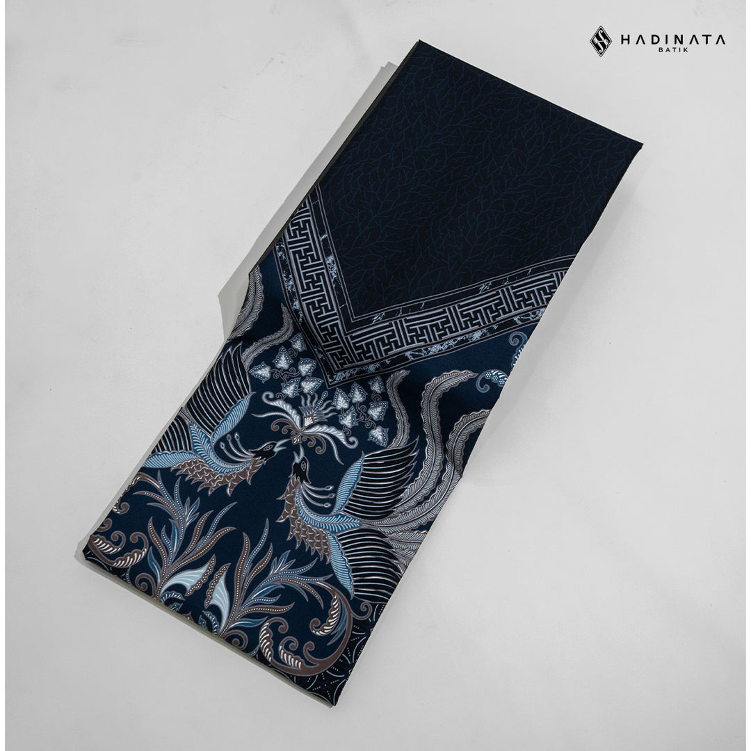 Hadinata Batik Premium Kain Katun Superfine Himaira Navy