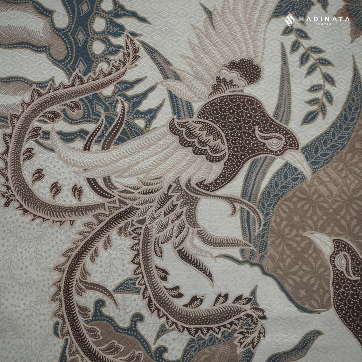 Kain Batik Dobby -  Garudeya Cream