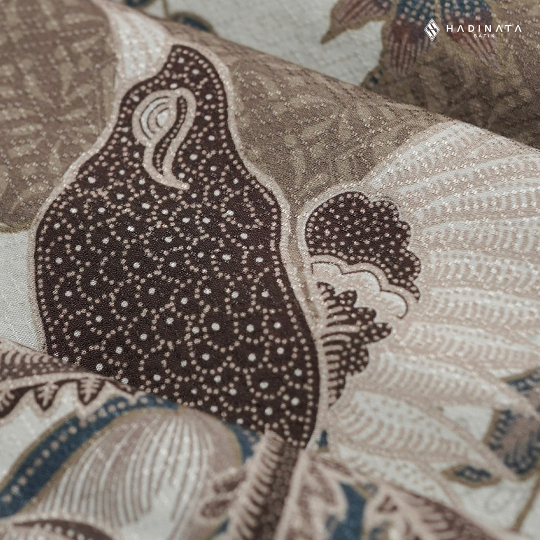 Kain Batik Dobby -  Garudeya Cream