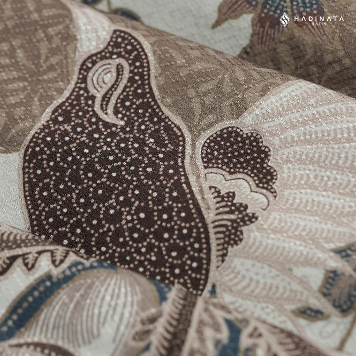 Kain Batik Dobby -  Garudeya Cream
