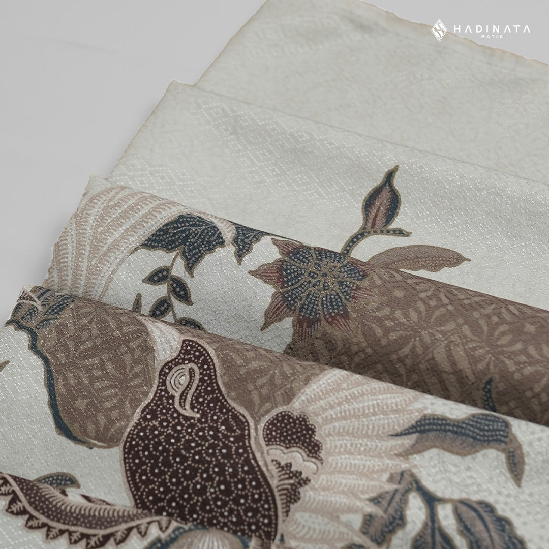 Kain Batik Dobby -  Garudeya Cream