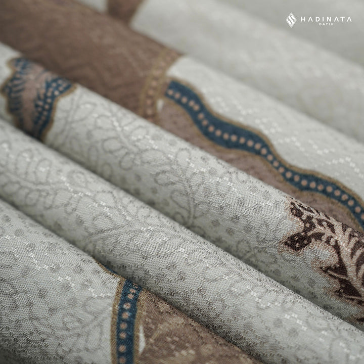 Kain Batik Dobby -  Garudeya Cream