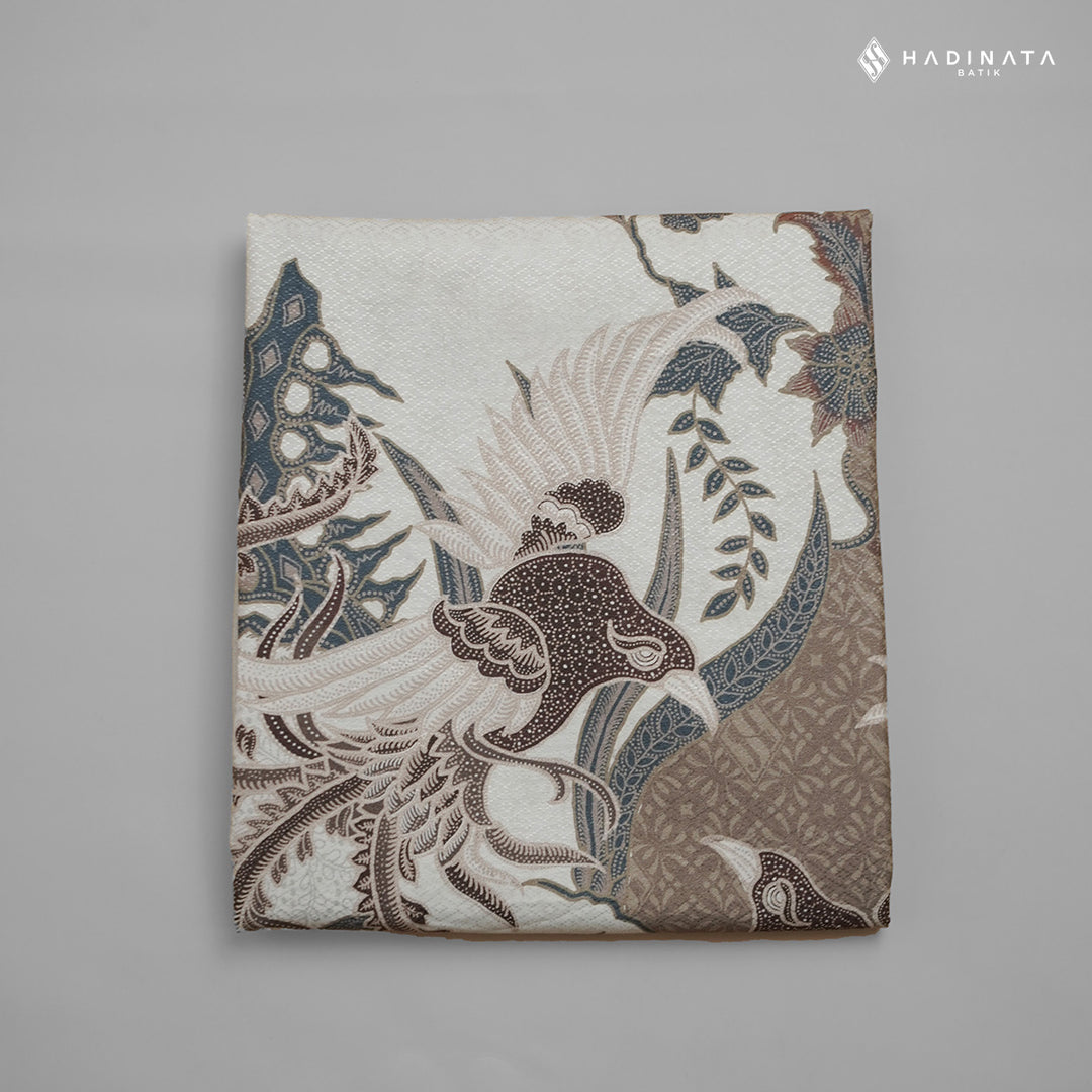 Kain Batik Dobby -  Garudeya Cream