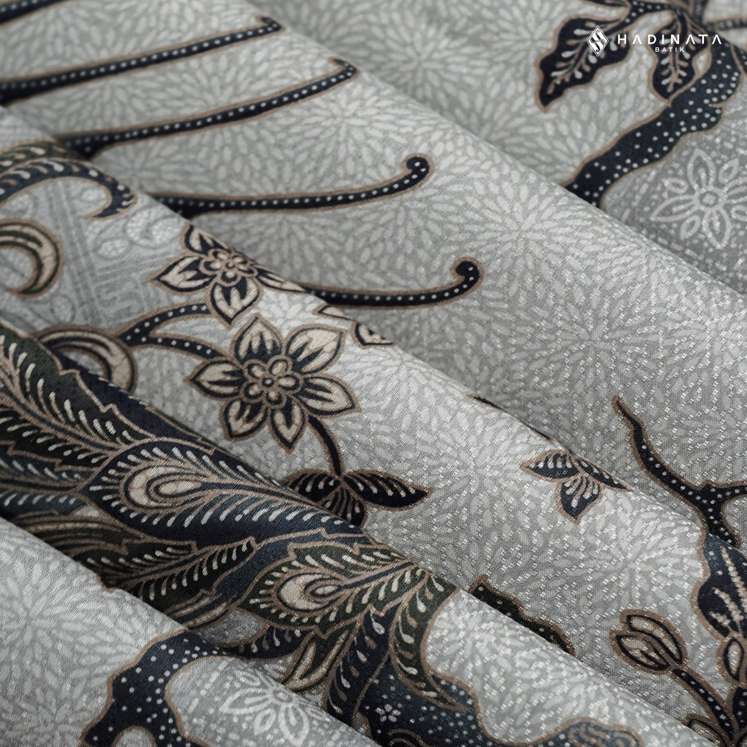 Kain Batik Dobby - Luruh Laras Grey