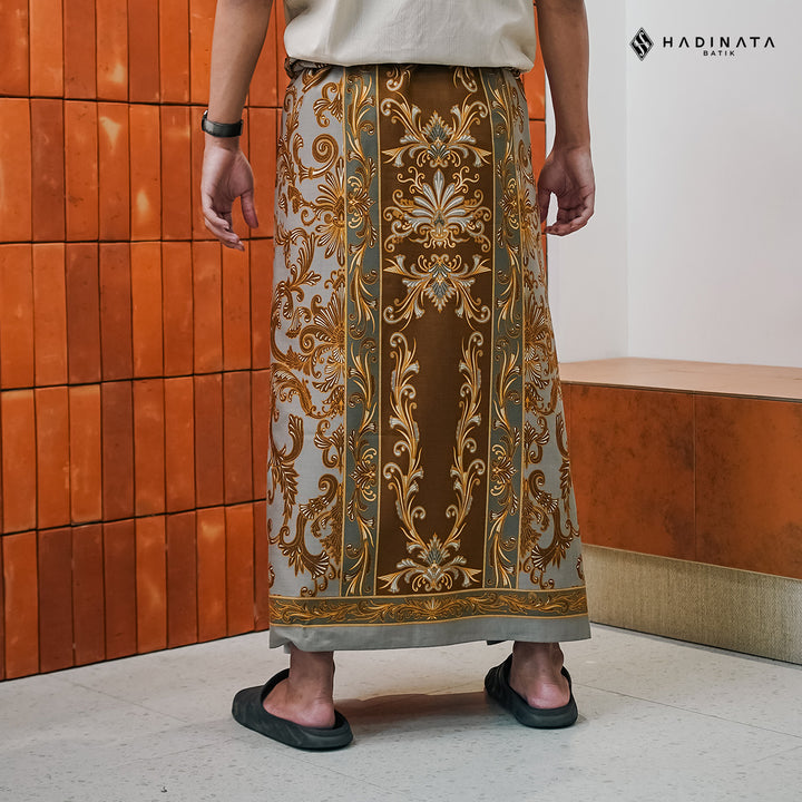 Hadinata Batik Premium Sarung Aizel Grey