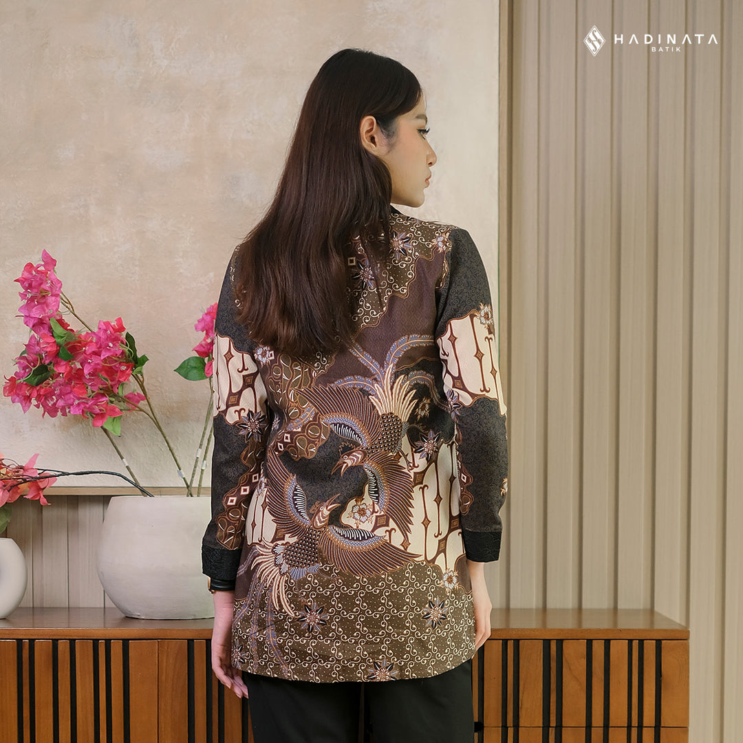 Hadinata Batik Wanita Outer Furing Dobby Prayata