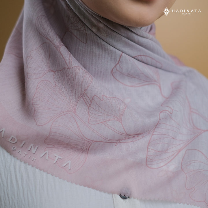 Hadinata Batik Hijab Premium Harmony Pink
