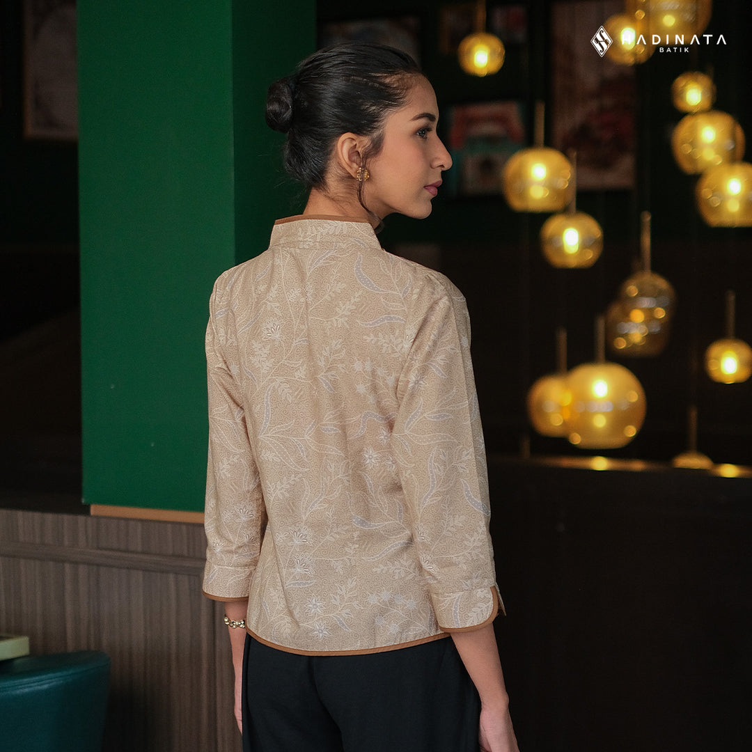 Blouse Wanita - Rewangsang Cream