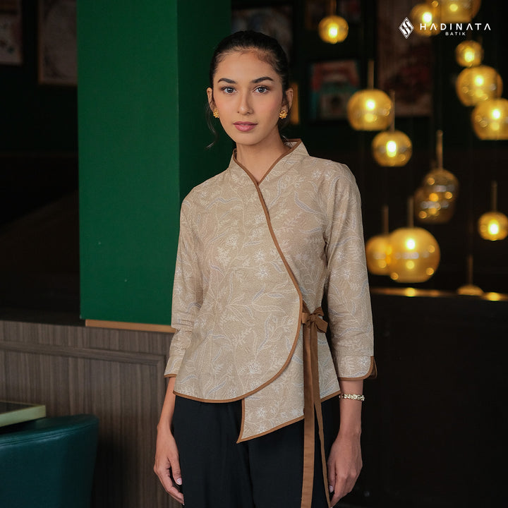 Blouse Wanita - Rewangsang Cream