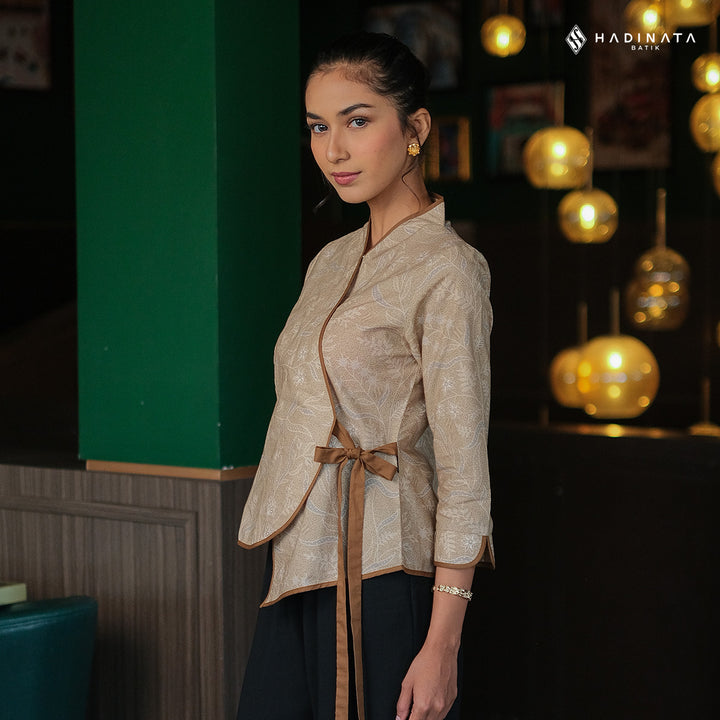 Blouse Wanita - Rewangsang Cream