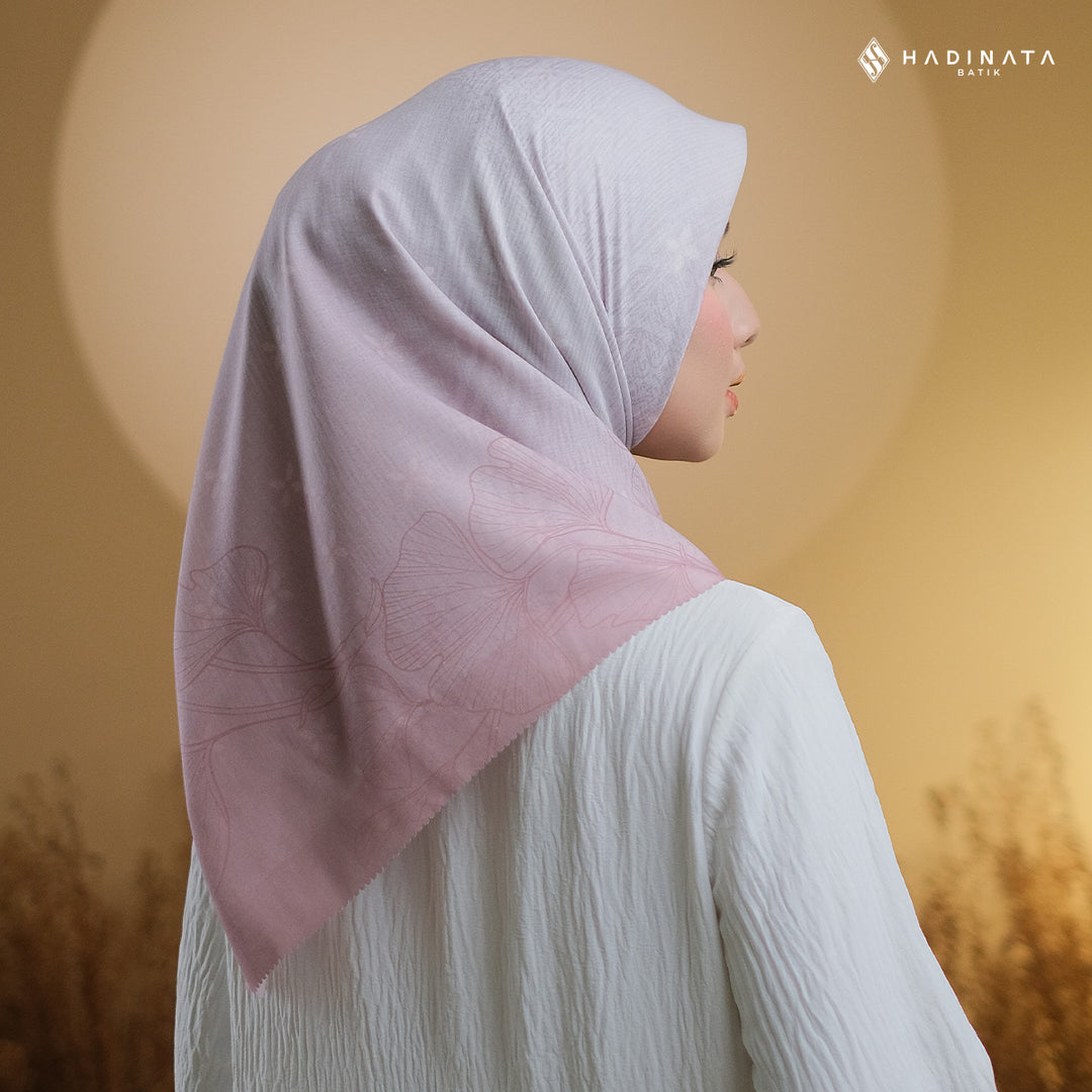 Hadinata Batik Hijab Premium Harmony Pink