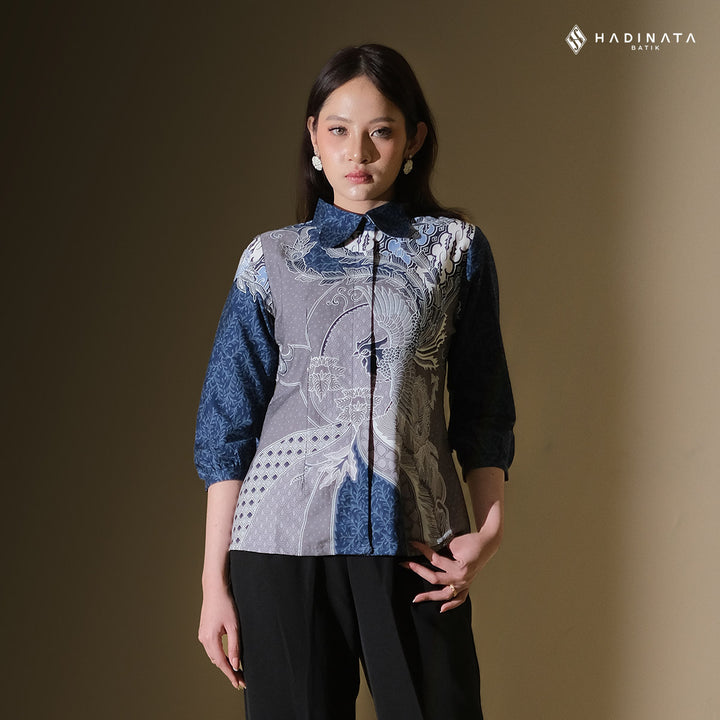 Hadinata Batik Premium Blouse Batik Wanita Superfine Jiva Jaya